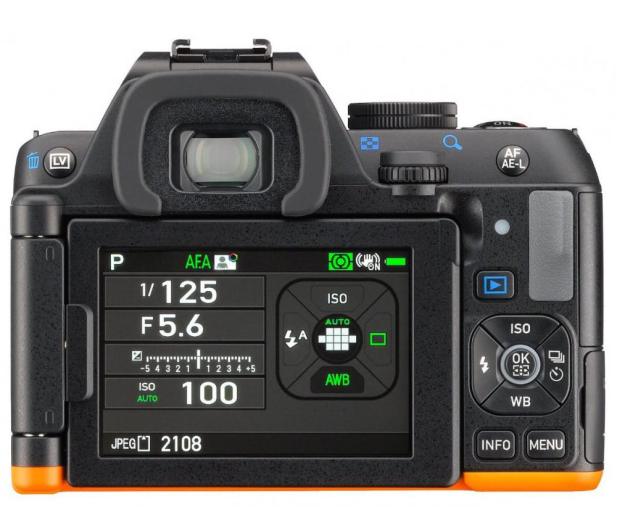 Pentax K-S2 BODY BLACK-ORANGE - 1451756 - zdjęcie 2